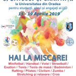 Săptămâna sportului și sănătății la Universitatea din Oradea