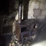 FOTO: Tragedie la Strugari! O femeie a ars de vie în casa cuprinsă de foc