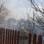 Două locuințe mistuite de flăcări la Mavrodin, lângă orașul Răcari