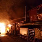 VIDEO: CULISELE INTERVENȚIEI de astă noapte, la incendiul din „Week-end”