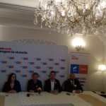 Liderii Alianței 2020 USR PLUS, Dacian Cioloș și Dan Barna, la Zalău: ”Suntem o alianță electorală nouă, o alternativă politică de schimbare în bine a României”