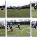 Regal de fotbal american la Timișoara cu echipe din România și Serbia. Foto și video