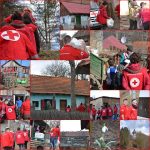 Peste 30 de familii nevoiaşe din judeţul Covasna, ajutate de voluntarii Crucea Roşie
