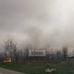 Incendiu de vegetație uscată la ieșire din municipiul Satu Mare