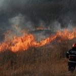 Peste 70 de incendii de vegetație, în ultima săptămână, la Cluj