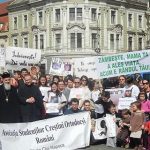 Marș pentru viață cu restricții de circulație, programat în Piața Unirii din Cluj