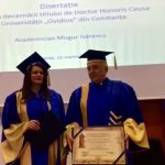 FOTO VIDEO| Mugur Isărescu a primit titlul de Doctor Honoris Causa al Universităţii Ovidius din Constanţa