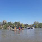 VIDEO Pompierii harghiteni care au plecat în expediţie pe râul Mureş, au ajuns la destinaţie