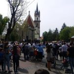 Marșul Învierii, pe străzile municipiului Bistrița (FOTO)