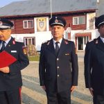 Ceremonie de trecere în rezervă, cu drept de pensie, a doi pompieri din Târgu-Neamț