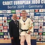 Alex George Creț, locul 1 la etapa de Cupa Europeană de judo pentru cadeți de la Berlin