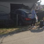 VIDEO: Un Audi Q7 a intrat direct într-o casă din Botorca