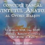 Concert pascal extraordinar al cvintetului ANATOLY, în această seară, la Biserica Romano-Catolică