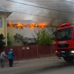Video Incendiu în apropiere de Piața Centrală