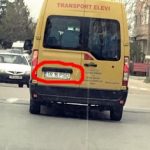 Microbuzele școlare din Teleorman sunt înmatriculate cu numele partidului