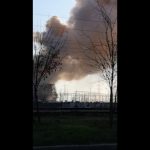 Incendiu în Portul Docuri de la Galaţi, se intervine la faţa locului