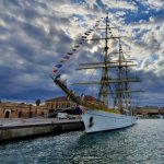 Nava-școală „Mircea” vizitează trei porturi dunărene: Tulcea, Galați și Brăila