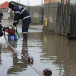 Gospodării  inundate din cauza fenomenelor meteo din județul Giurgiu