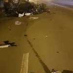 GALERIE FOTO: Impact frontal, pe o șosea din județul Iași!
