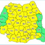 Actualizare cod galben de furtuni în județul Neamț