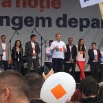 Alianța USR-PLUS a strâns 2.000 de oameni la un miting electoral la Cluj