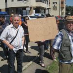 Mesajul protestatarilor din Bacău:„Veorica, ai greșit insula”, „Bine ai venit în Hunedoara”. Premierul Dăncilă merge duminică la vot