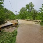 30 de locuințe inundate la Berceni. Inundații și la Albești Paleologu