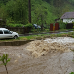 Pericol de inundații în vestul țării