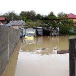 20 de gospodării, afectate de inundații