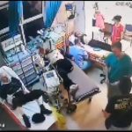 Medic bătut de pacient. Imagini surprinse pe camerele de supraveghere (VIDEO)