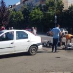 Motociclist de 18 ani, accidentat grav de un sexagenar pe un bulevard din Buzău