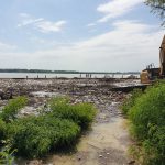 Dunărea a stins lumina pe Faleza Inferioară din Galaţi