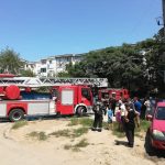 Alertă într-un bloc din Giurgiu. 12 persoane evacuate din cauza unui incendiu, trei au ajuns la spital