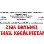 Duminică, 16 iunie, vă invităm la  Ziua Comunei Mihail Kogălniceanu