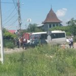 Accident grav la Florești! A fost implicat un microbuz cu 11 persoane