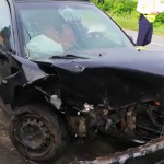Neatenția la volan, cauza unui accident produs în apropiere de Bârlad – VIDEO