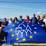 14 cursanți ai Lectoratului de limbă română al USV de la Cernăuți, într-o aplicație practică de patru zile în România