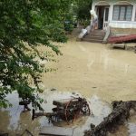 8 gospodării inundate, ieri, în Neamț