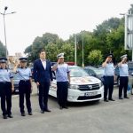 Video | Polițiștii călărășeni, moment de reculegere pentru colegul lor ucis la Timișoara