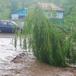 FOTO&VIDEO. Urgie peste localitatea vasluiană Pribești: zeci de case și gospodării afectate în urma viiturilor