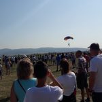 FOTO| Spectacol uimitor pe cer, la aerodromul de la Săulești