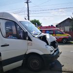 Accident la Bucov! A fost implicat  un microbuz cu 25 de persoane