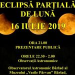 Eclipsa parțială de Lună, din noaptea de 16 spre 17 iulie, poate fi observată și de la Bârlad