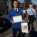Plutonierul Claudiu Constantin Lazăr, desemnat „Cel mai bun jandarm din municipiul Hunedoara”