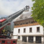 UPDATE Incendiu Mănăstirea Râmeț. Intervin 35 de militari