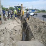 Moreni. 13 străzi afectate de o avarie majoră la o conductă de apă