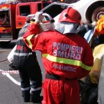 Echipajul SMURD intervine la un accident cu două victime, în Moreni