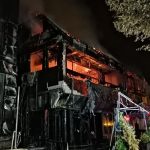 Un restaurant din centrul Galaţiului s-a făcut scrum, în urma unui incendiu