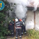 Incendiu la o casă din municipiul Satu Mare