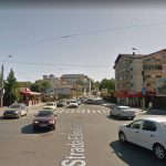 Circulație blocată pe o stradă din Iași